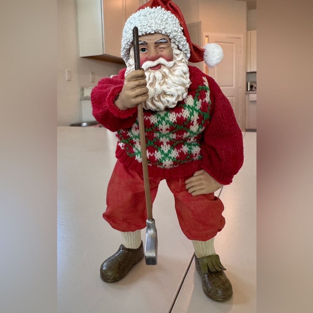 Vintage Possible Dreams 1997 “Santa on the Green”